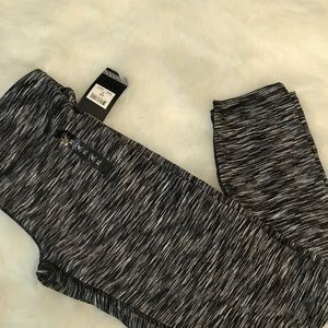 New grey and black tights